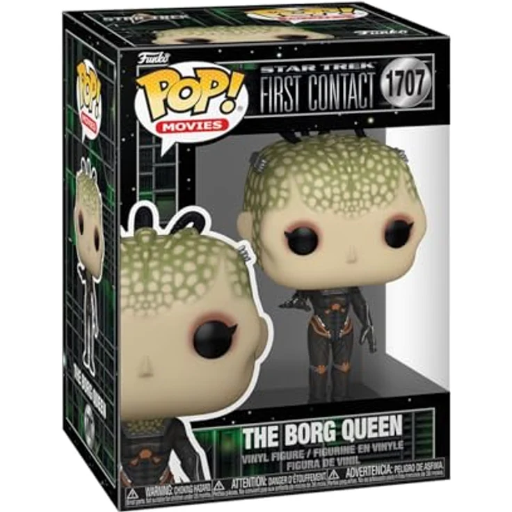 Funko Pop! Movies: ST First Contact - Borg Queen - Vinyl-Sammelfigur, 9,5 cm - Offizielle Handelswaren für Star Trek Fans und Sammler – Bild 1