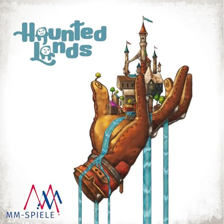 MM SPIELE Haunted Lands, Gesellschaftsspiel mit Geistern, Hochwertige Holzkomponenten, Für 2-4 Spieler ab 15 Jahren – Bild 2