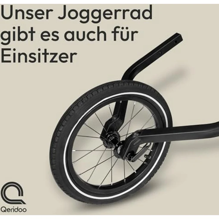 Qeridoo 14" Joggerrad für Zweisitzer ab 2020 – Bild 9
