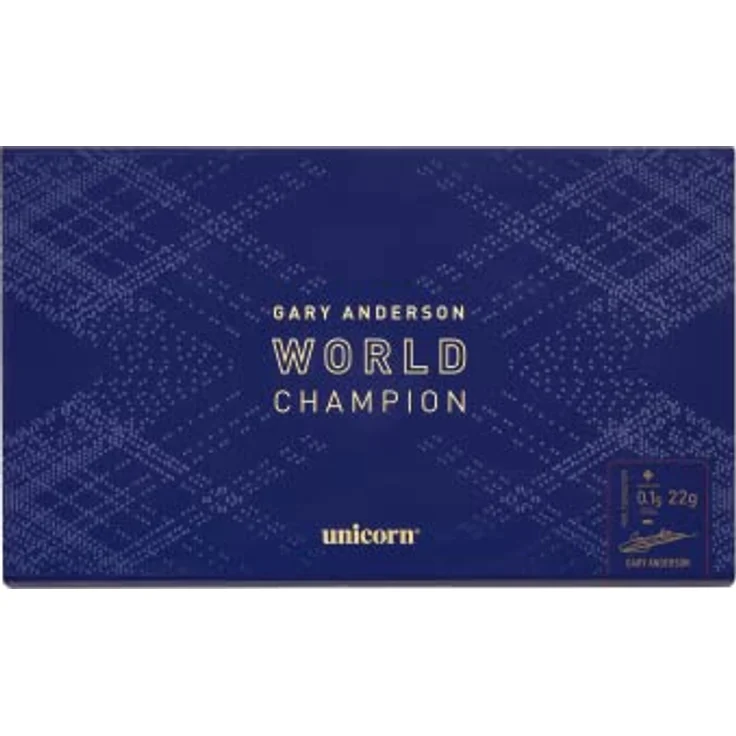 Unicorn Phase 6 World Champion Gary Anderson Steel Dart Presentation Box, 1 Satz / 21 Gr. – Bild 4