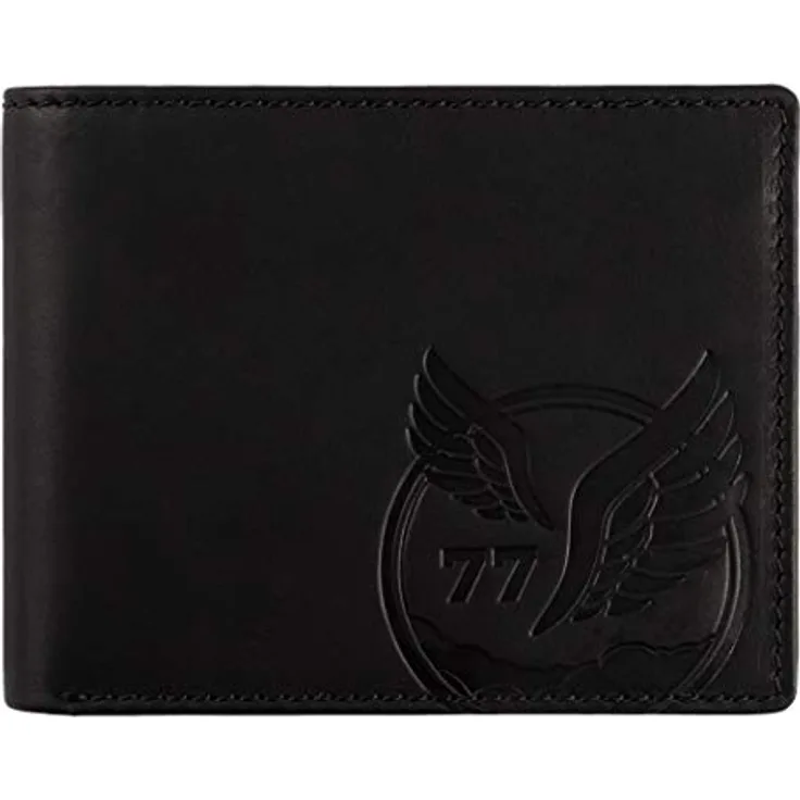 camel active Nepal Herren Geldbörse RFID Querformat Leder Mittelgroß Schwarz