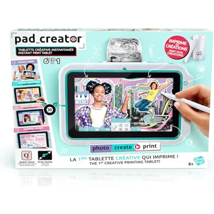 Canal Toys Instant Print Pad Creator, interaktives Tablet für Kinder mit modernster Technik – Bild 2