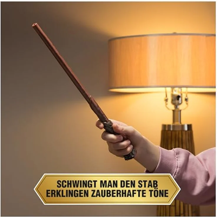Spin Master Harry Potter Zauberstab, Zauberstab mit Vibrationseffekt und Sound, 31 cm, für Kinder ab 6 Jahren – Bild 3