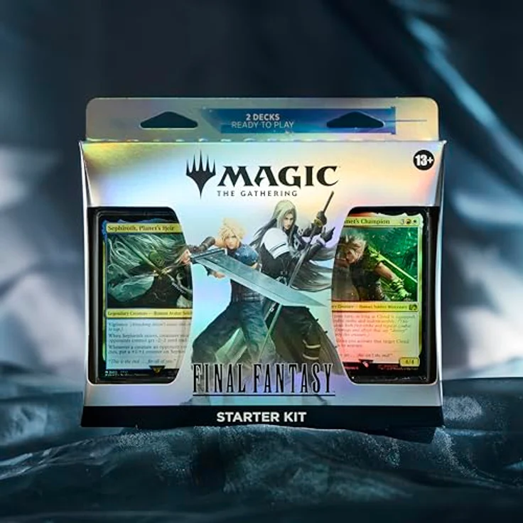 Wizards of the Coast MTG - Final Fantasy Starter Kit (EN), Sammelkarten-Set mit 2 spielfertigen Decks und 60 Karten je Deck, inklusive 2 Foilkarten und 2 Arena Code-Karten – Bild 3
