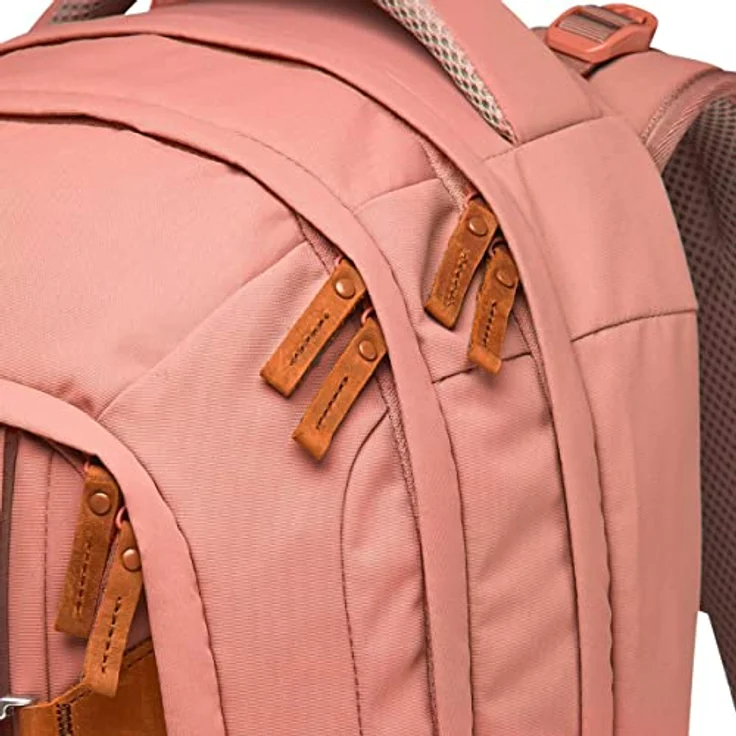 Satch Pack Schulrucksack Set 3tlg. mit Schlamperbox und Sportbeutel, Nordic Coral, 30 Liter Volumen, wasserabweisend, aus 100% recycelten PET-Flaschen – Bild 4