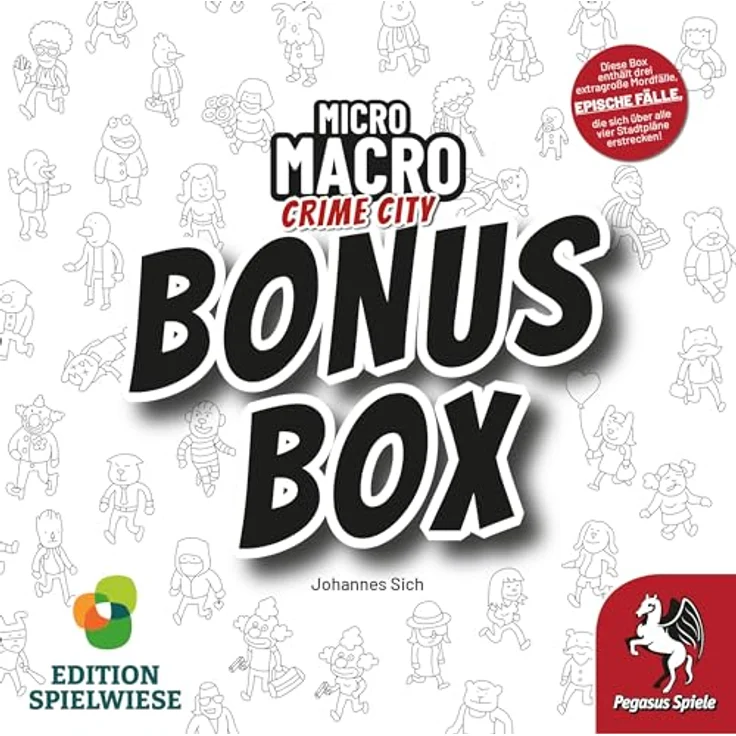Pegasus Spiele 59065G MicroMacro: Crime City-Bonus Box (Edition Spielwiese) – Bild 2