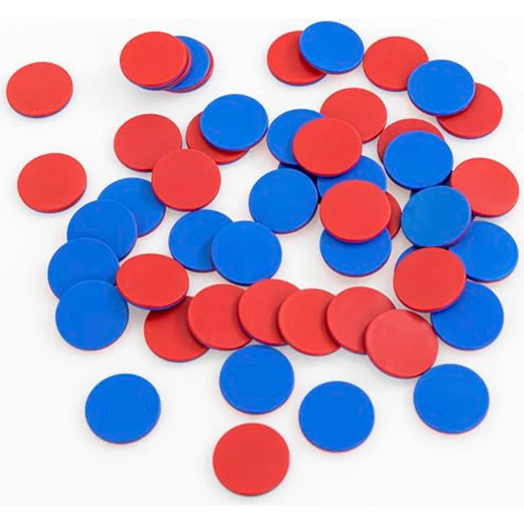 Betzold Lernspielzeug Schüler-Wendeplättchen, Mathematik Lernhilfe Zählen und Rechnen für Grundschüler – Bild 1