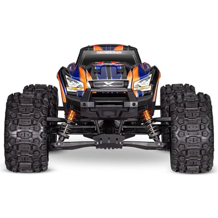Traxxas RC-Monstertruck Traxxas RC X-Maxx 4x4 Monstertruck Belted 1:7 RTR Orange, Gigantische Größe, über 30 Volt extremer 8-Sekunden-Leistung, Sledgehammer®-Reifen mit Gürtel - Preisvergleich – Bild 2