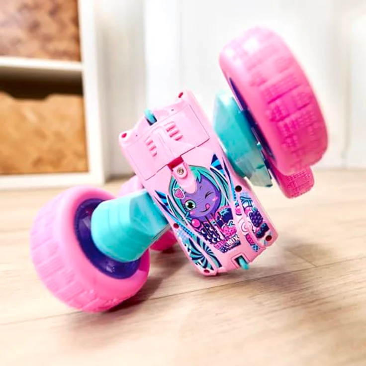 Dickie Toys RC-Auto RC Berry Shaker, 2,4 GHz, mit Rotations- u. Flip-Funktion, rosa – Bild 6