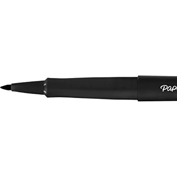 PAPER MATE Flair Filzstifte | mittlere Spitze (0,7 mm) | Schwarz | 5 Stück – Bild 3