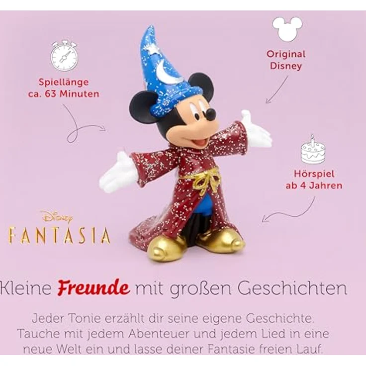 tonies Hörspielfigur Disney Fantasia, Hörfigur für die Toniebox mit klassischer Musik und fantasievollen Welten – Bild 4