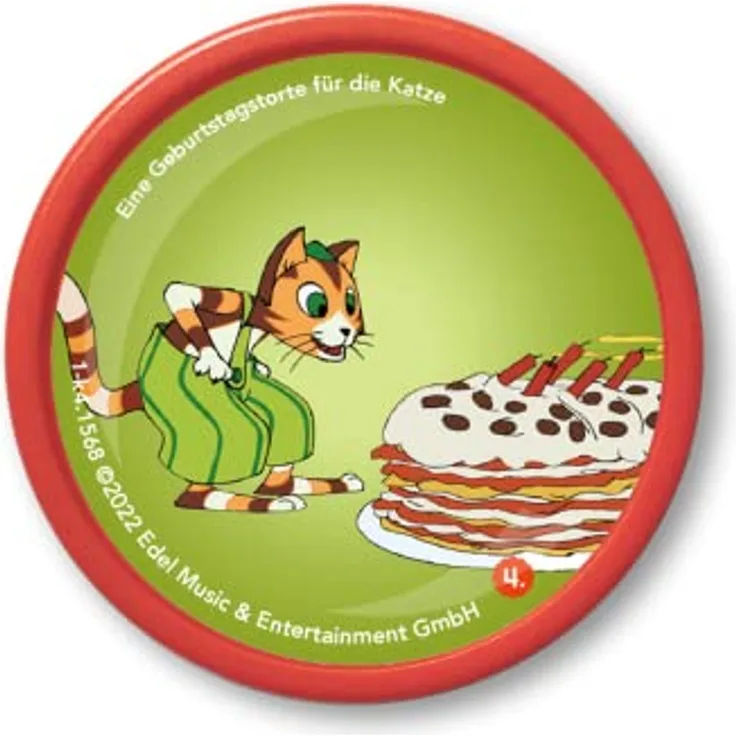Kekz Audiochip für Kekzhörer, Pettersson und Findus - Kekz 4: Eine Geburtstagstorte für die Katze + drei weitere Geschichten , Hörspiel für Kinder ab 3 Jahren, Spielzeit ca. 56 min