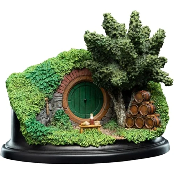 Weta Workshop Der Hobbit: Eine unerwartete Reise Diorama Hobbit Hole – 15 Gardens Smial 14,5 x 8 cm, Unlackierter Kunststoff-Bausatz im Maßstab 1:100 – Bild 2