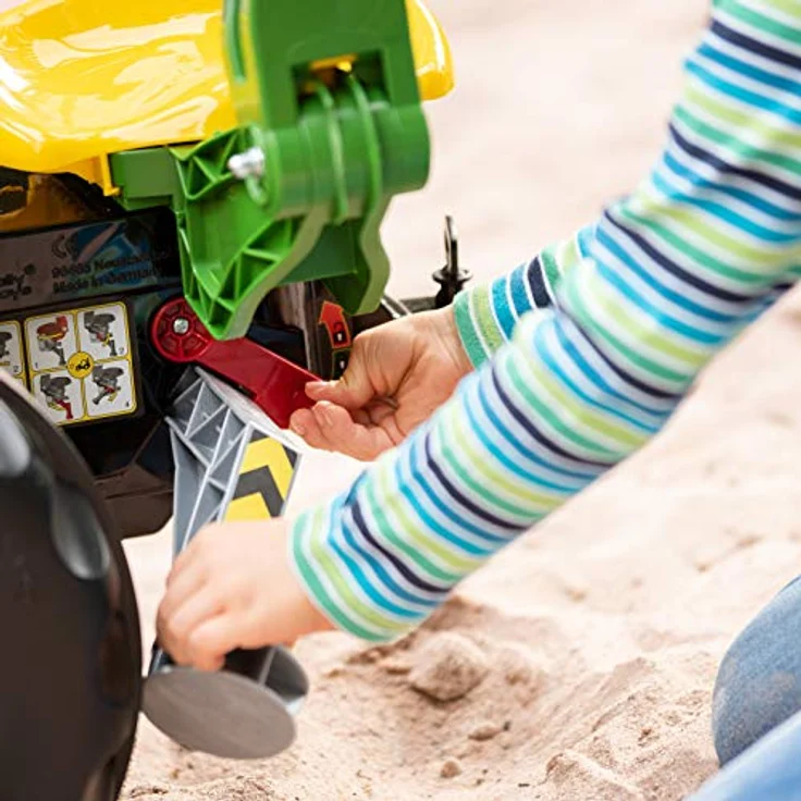 Rolly Toys rollyBackhoe John Deere (Heckbagger für RollyToys Fahrzeuge, für Kinder von 2,5 bis 10 Jahre, Aufsitzversion) 409358 – Bild 3