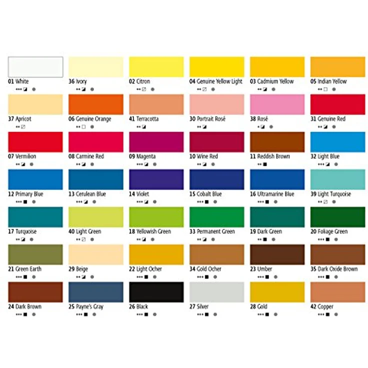 KREUL Solo Goya Acrylic 100 ml Tube, zinnoberrot, wasserbasierte Acrylfarbe in Studienqualität, schnell matt trocknend, gut deckend und wasserfest – Bild 2
