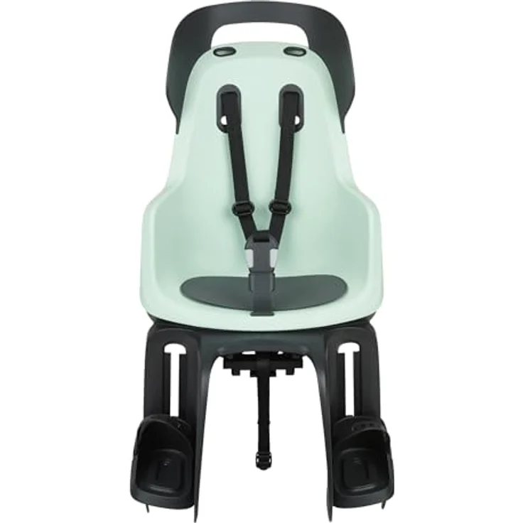 Bobike 8012300013 - Fahrradkinderrückbank GO Maxi mit MIK-HD Gepäckträgerhalterung für 26“-29“ Laufräder, Marshmallow Minze – Bild 2
