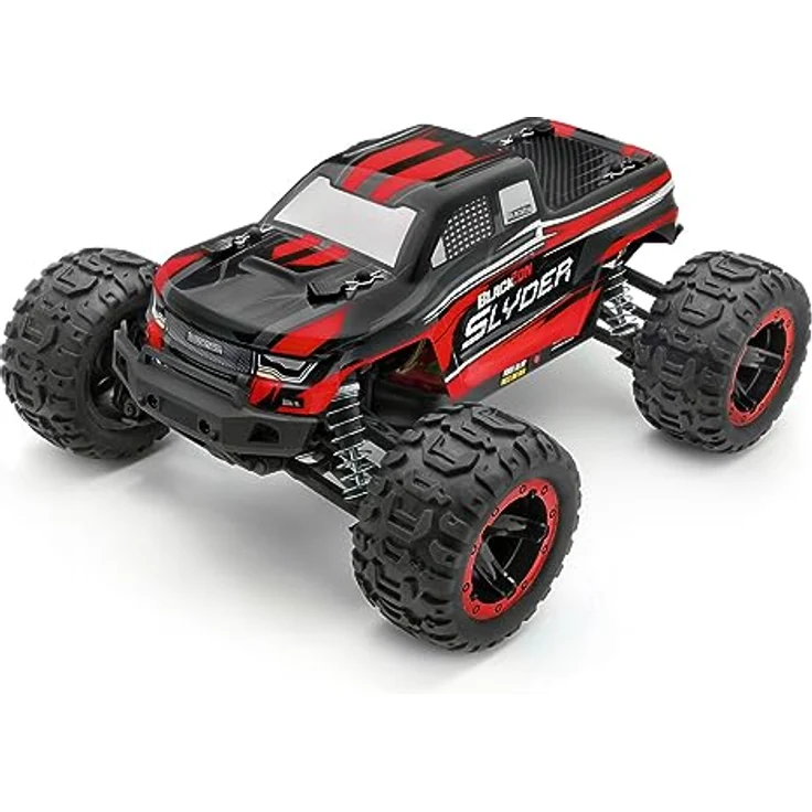 Maverick Monster Truck, ferngesteuert, 4WD Blackzon Slyder, Rot, 1/16 RTR - Kinder 7-11 Jahre – Bild 2