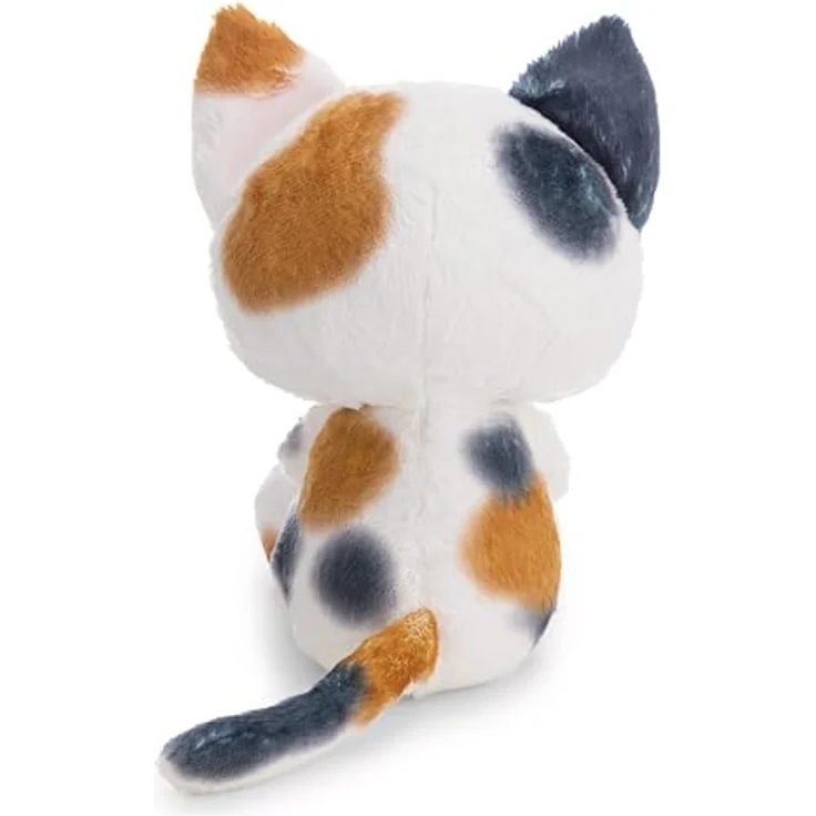 NICI Kuscheltier GLUBSCHIS Glückskatze Calli Malli, 25 cm, weiß, aus weichem Plüsch mit glitzernden Augen, perfektes Geschenk für Kinder und Erwachsene – Bild 4