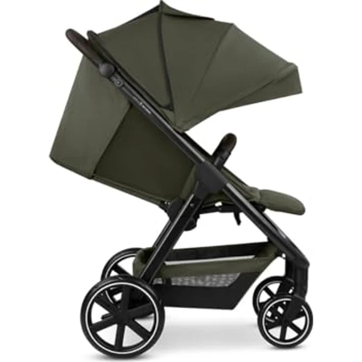 ABC Design Buggy & Sportwagen Avus 2 - Einhand-Faltung, höhenverstellbarer Schieber - Pure - Avocado - Gratis Mobilitätsgarantie – Bild 4