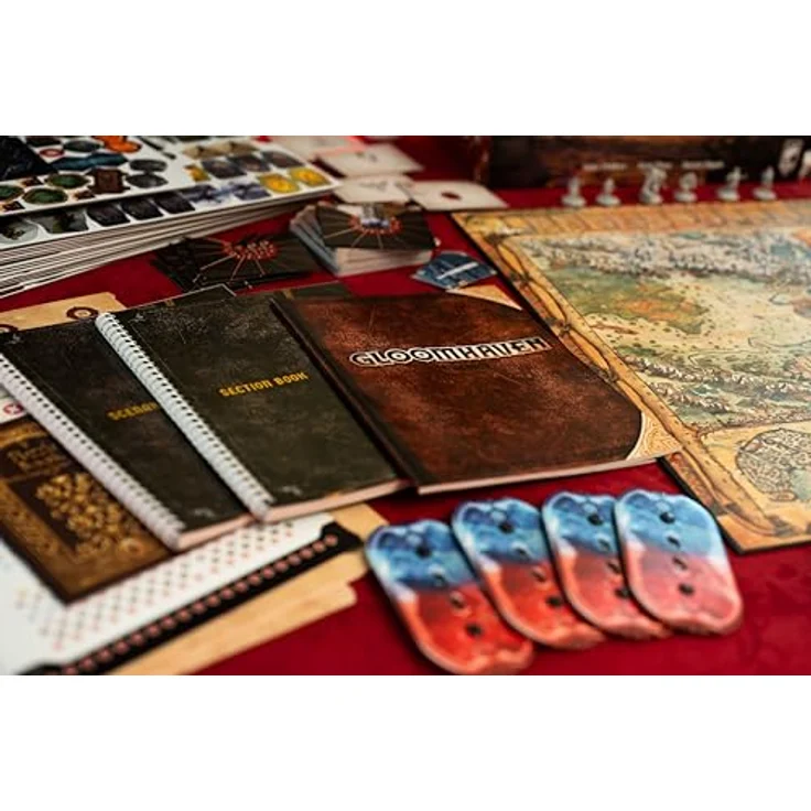 Cephalofair Games Gloomhaven 2nd Edition, Brettspiel mit überarbeiteten Söldnerklassen, neuen Szenarien und aktualisierten Miniaturen, Englisch – Bild 4