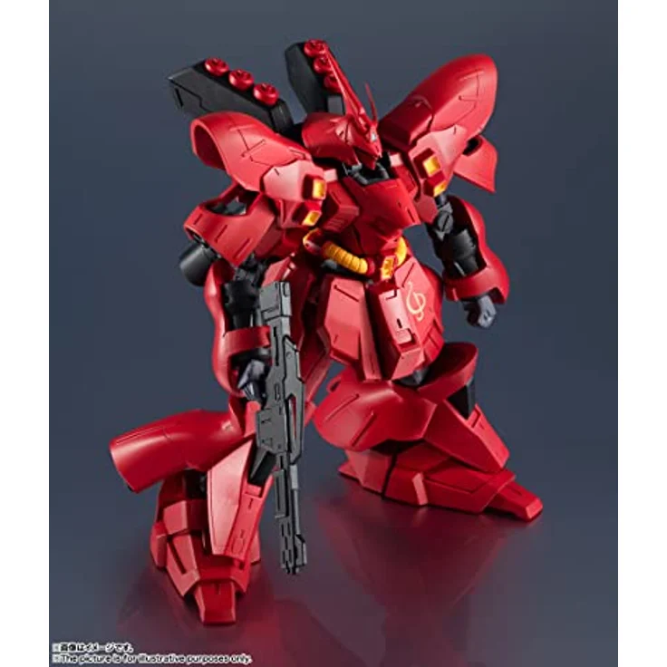Bandai Tamashii Nations Gundam Mobile Suit MSN-04 Sazabi Figur, 15.5 cm, rot – Bild 4
