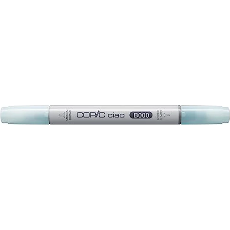 Copic Ciao Marker Typ B - 000, Pale Porcelain Blue, Allround Filzstift mit dualem Spitzensystem, schnelltrocknend und wischfest – Bild 1
