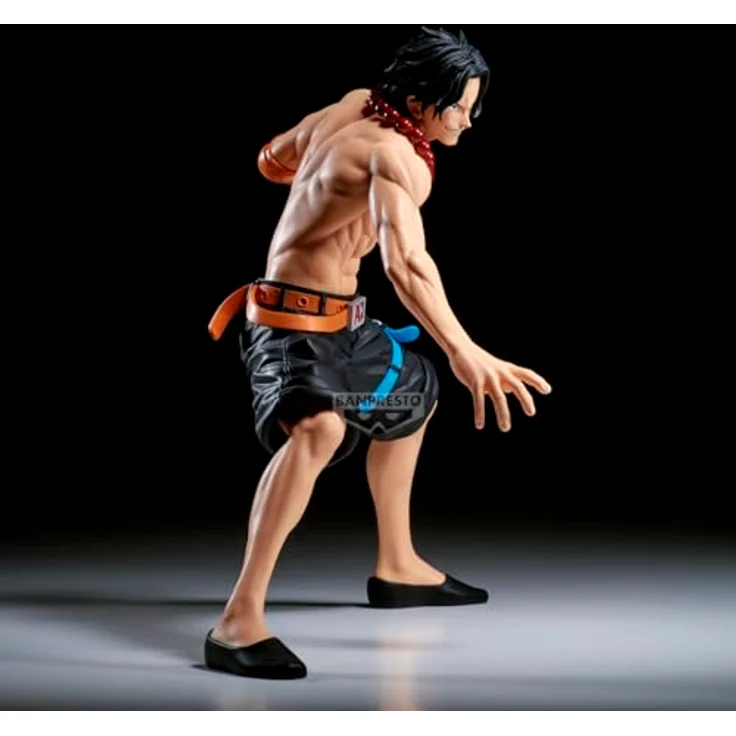 Banpresto Portgas D. Ace One Piece BP29392P Actionfigur, 20 cm, Mehrfarbig, aus PVC, ideal für Anime-Sammler – Bild 4