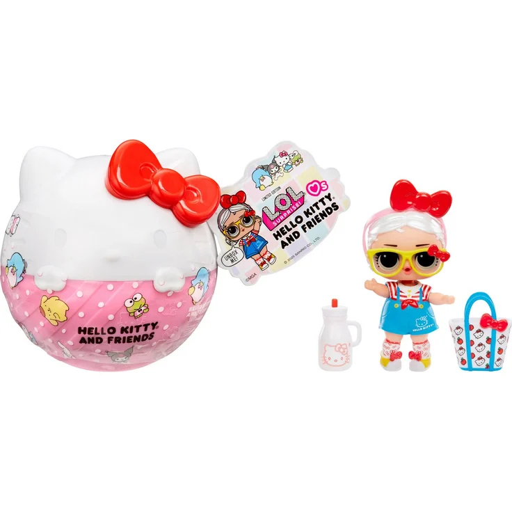 L.O.L. SURPRISE! Anziehpuppe L.O.L. Surprise Loves Hello Kitty & Friends Tots Core Characters, sortierte Lieferung – Bild 1
