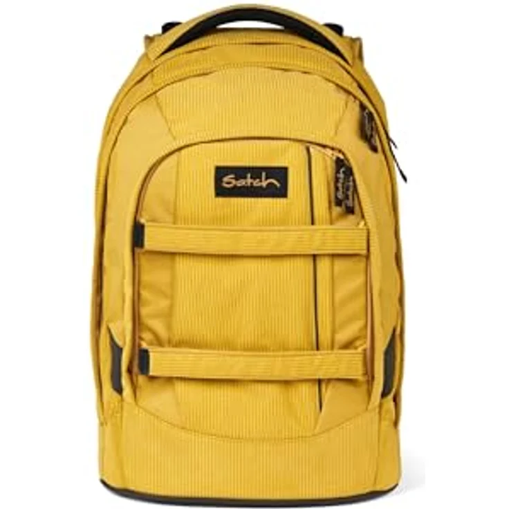 Satch Schulrucksack Pack Retro Special Edition, 3tlg. Set mit Schlamperbox und Sportbeutel, ergonomisch aus 100% recycelten PET-Flaschen – Bild 2