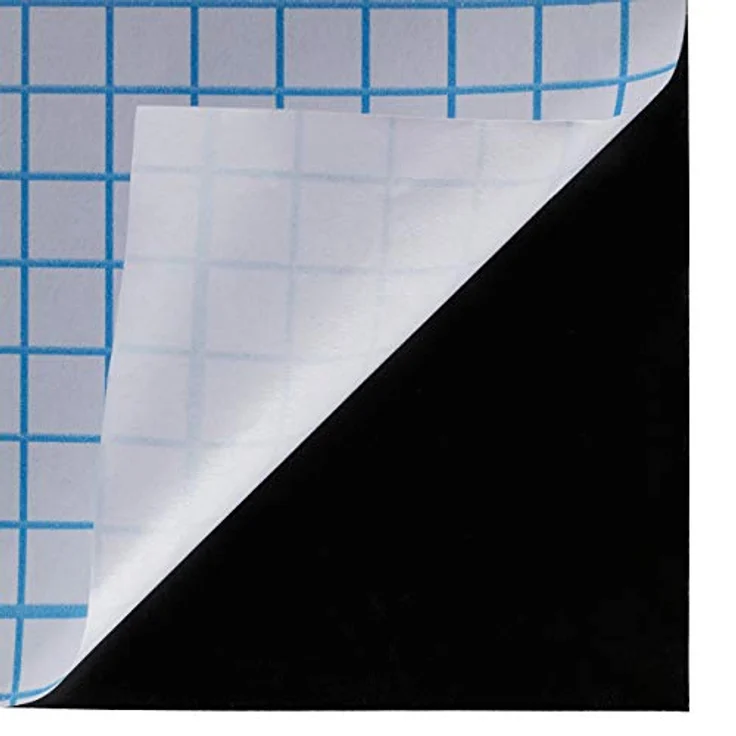 relaxdays Tafelfolie selbstklebend Schwarz, Maltafel zum Zuschneiden, 200 x 45 cm, inkl. Kreide – Bild 9