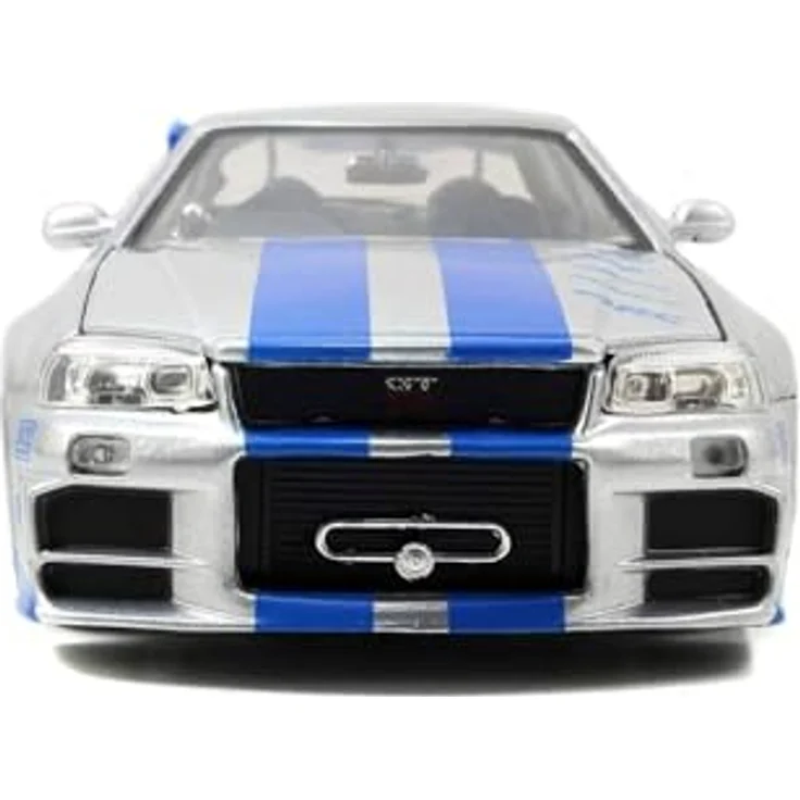 Jazwares - 97158 - Metals Diecast - Fast and Furious, Brian O'Conner's Nissan Skyline GT-R, Maßstab 1:24 – Bild 6