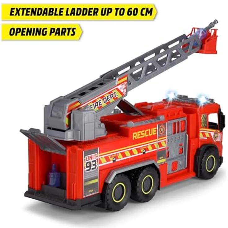 Dickie Toys Riesen-Feuerwehrauto, 57 cm - Spielzeugauto – Bild 2