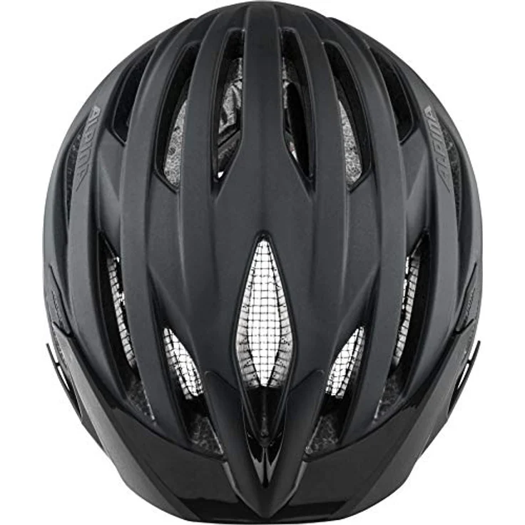 ALPINA PARANA - Leichter, Individuell Anpassbarer Touren Fahrradhelm Mit Fliegennetz Für Erwachsene, black matt, 58-63 cm – Bild 2