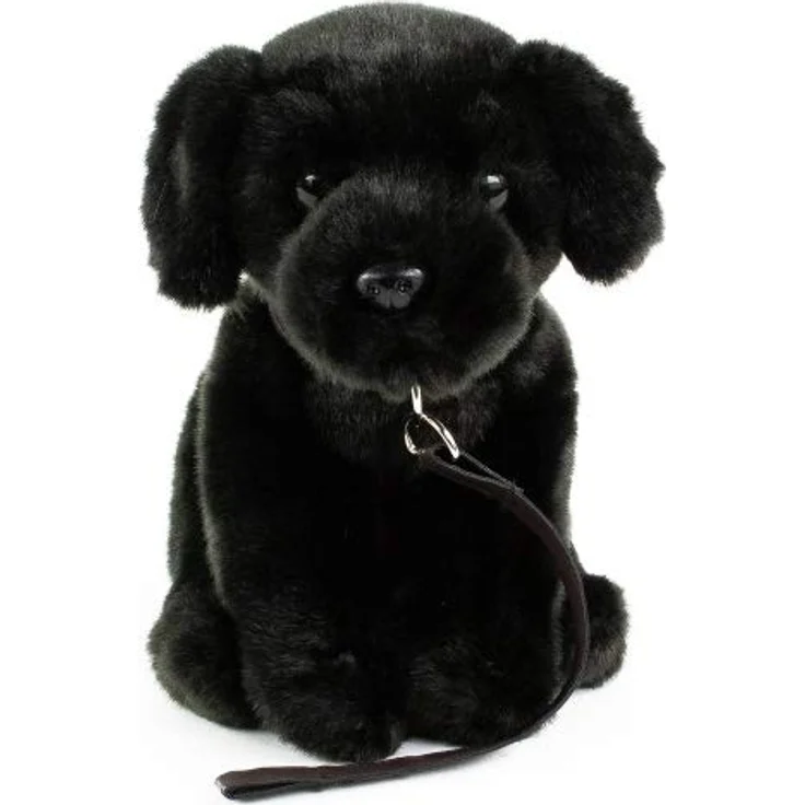 Uni-Toys Labrador schwarz Kuscheltier 35 cm Plüschtier Hund Plüschhund Stoffhund – Bild 6