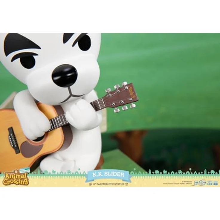 First 4 Figures Animal Crossing: New Horizons PVC Statue K.K. Slider, 22 cm, detaillierte Musikfigur mit hochdetaillierter Base und authentischem Styling – Bild 4