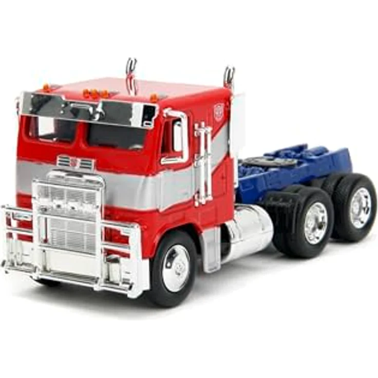 Jada Transformers Diecast Modell T7 Optimus Prime Truck, 1/32 Maßstab mit freilaufenden Türen, für Sammler und Kinder ab 8 Jahren – Bild 1