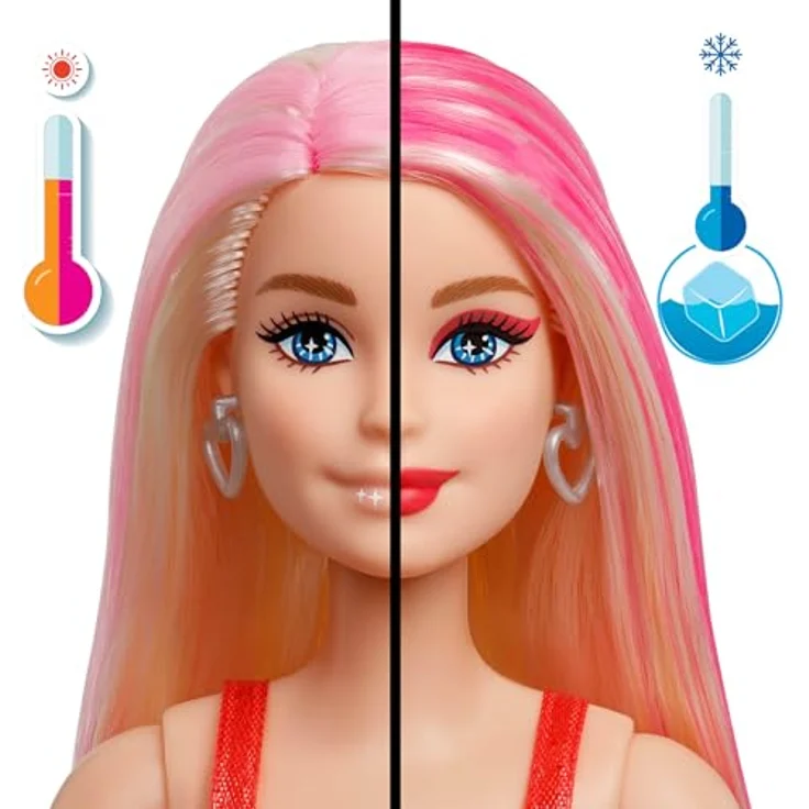 Mattel® Anziehpuppe Barbie Party Unboxed Glam Party Serie, rote Originalpuppe – Bild 3
