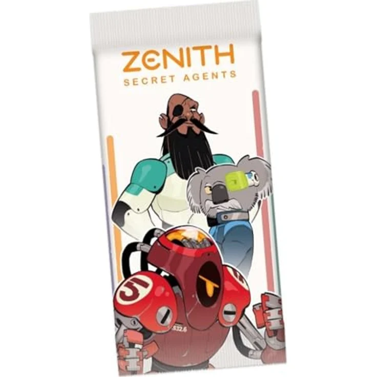 ZACATRUS PlayPunk, Zenith – Secret Agents, Strategisches Kennerspiel für 2-4 Spieler, 10 Diplomatenkarten, Deutsch, 30 Minuten Spielzeit – Bild 1