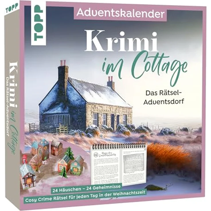 Frech Frech Krimi im Cottage – Cosy Crime Adventskalender mit 24 Rätseln und Krimi-Story – Bild 1