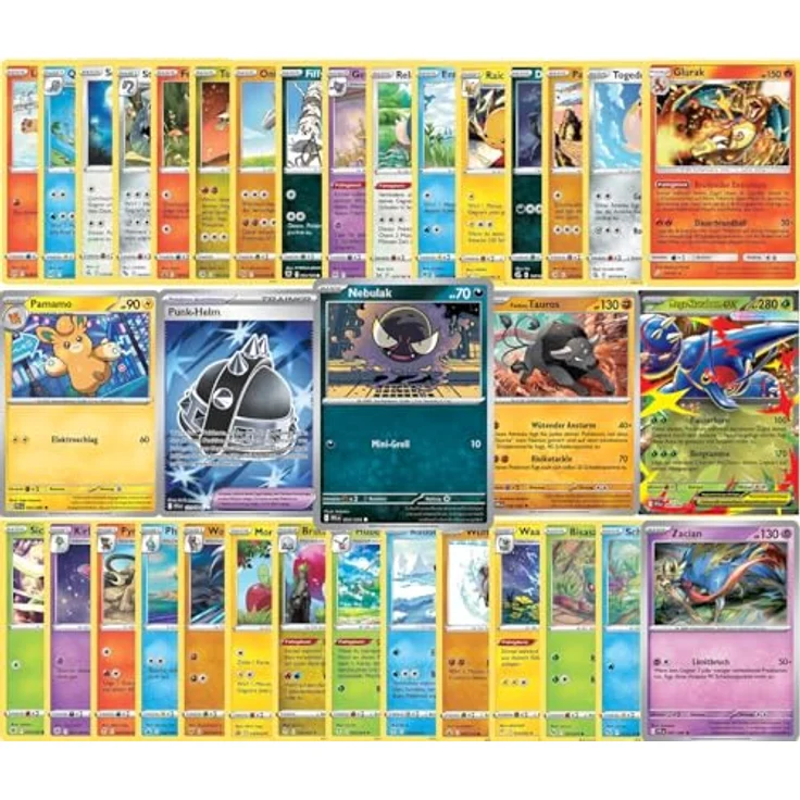Coradoma 50 Pokémon Karten Deutsch - Originales Sammelkartenset 2026 mit 10 Holo-Karten und 1 Münze, ideal zum Sammeln und Spielen – Bild 2