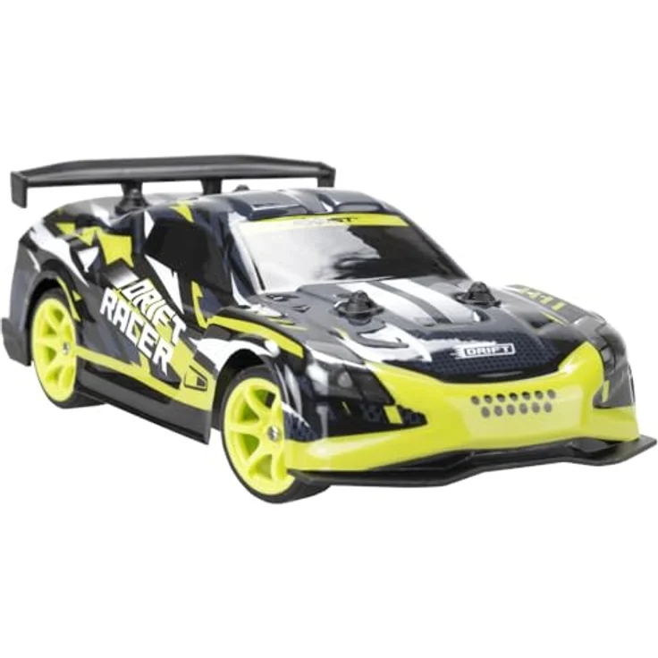Silverlit Exost Drift Racer, ferngesteuertes Rennauto mit Allradantrieb, LED-Lichtern und wiederaufladbarem Akku, schwarz – Bild 3