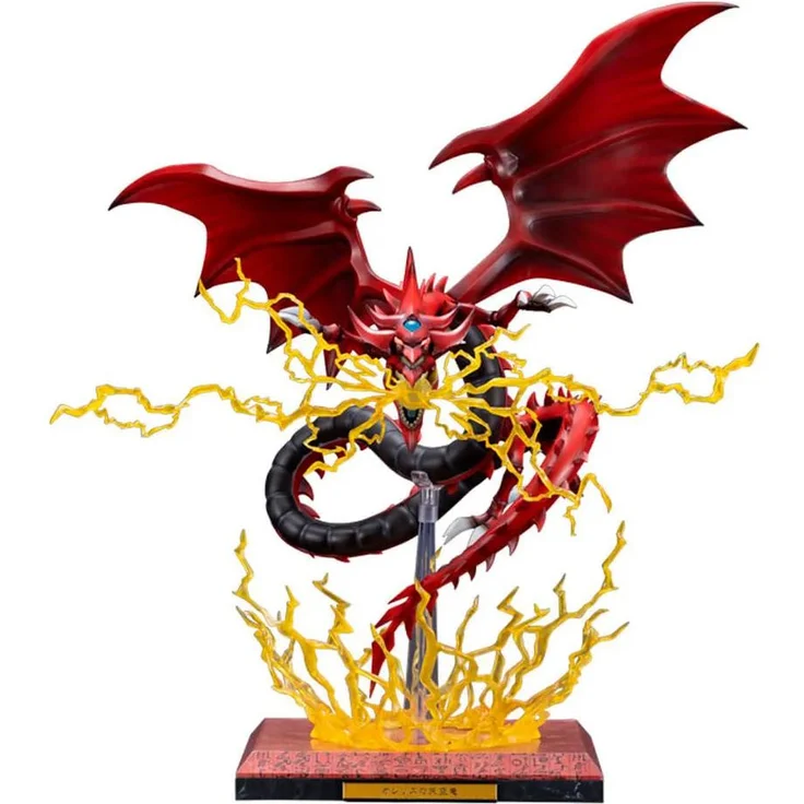 Kotobukiya Yu-gi-oh! Slifer der Himmelsdrache PVC Statuen Zubehör-Set mit Beleuchtungsfunktion, One Size