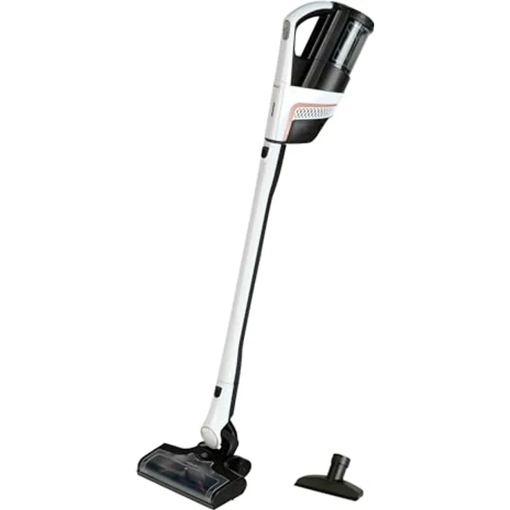 Theo Klein 6832 Miele Triflex Staubsauger, Interaktiver Spielzeugstaubsauger mit batteriebetriebenem Motor und flexibler Bodendüse, für Kinder ab 3 Jahren