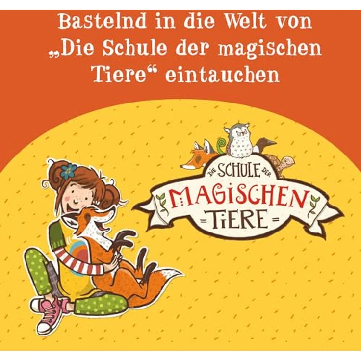 Kosmos Kreativset AllesKönnerKiste, Die Schule der magischen Tiere, Filzset mit Fuchs, Schildkröte und Koala für kreatives Basteln ab 8 Jahren – Bild 3