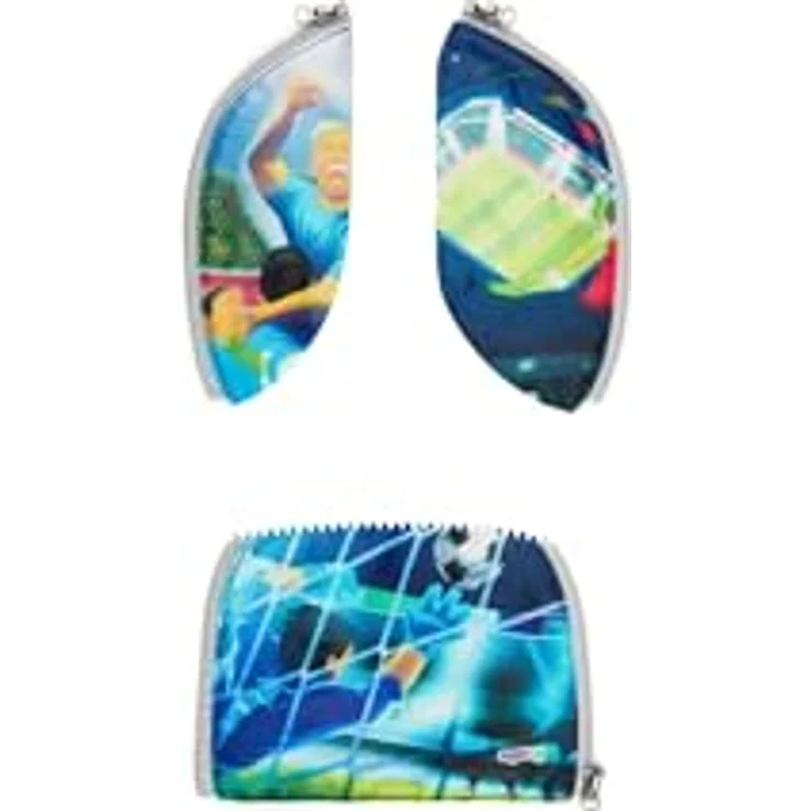 ergobag Schulranzen Zippies, kunterbunter Rucksack mit austauschbaren Zippies für individuelles Design – Bild 1
