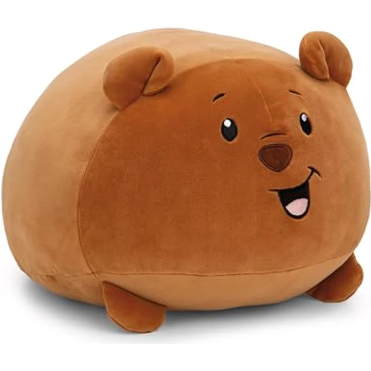 NICI Kuscheltier Chill Bär 30x34cm - braun - Stofftier aus weichem Plüsch, niedliches Plüschtier zum Kuscheln und Spielen, tolle Geschenkidee – Bild 1