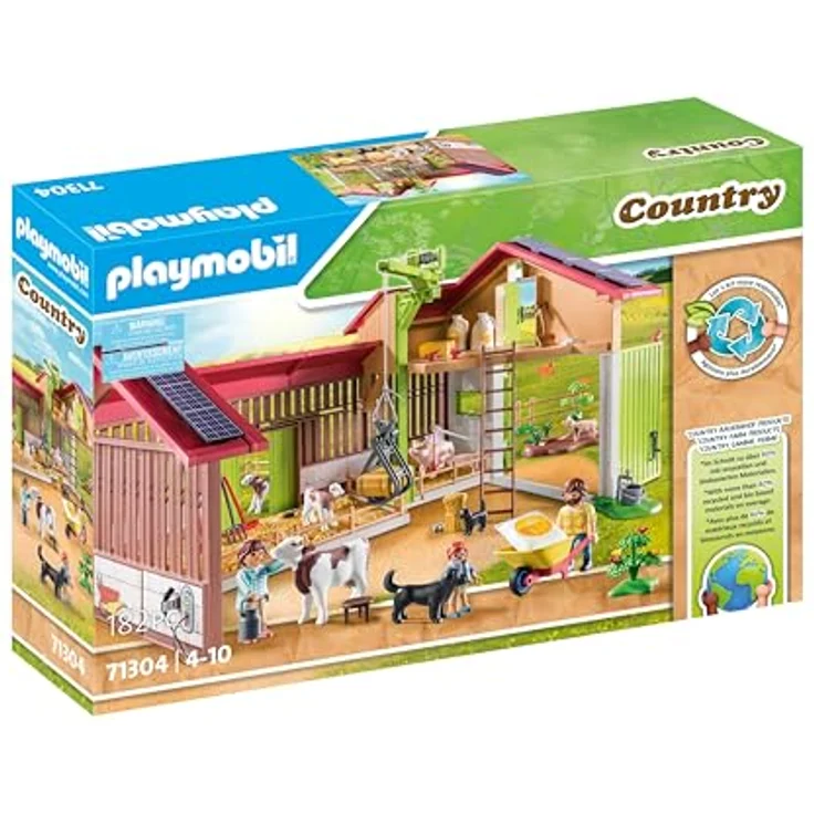 PLAYMOBIL® 71304 Großer Bauernhof, Spielset mit dreh- und ausfahrbarem Ladekran, Playmobil Country – Bild 1