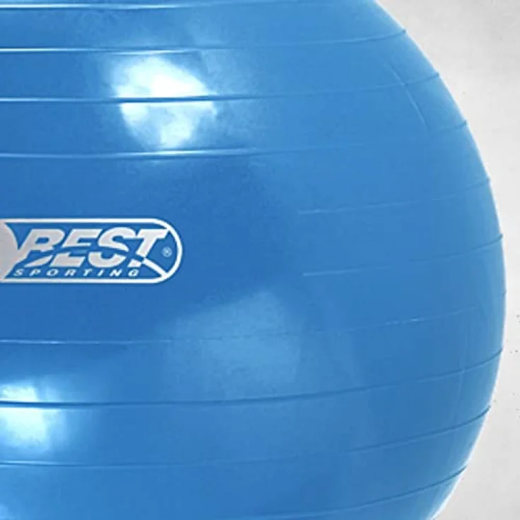 Best Sporting Unisex – Erwachsene Gymnastikball I Trainingsball 65cm, 75cm oder 85cm I Für Therapie- und Rehabilitationseinheiten I Belastung bis 250kg I Pilates Ball I Fitnessball für zu Hause – Bild 5