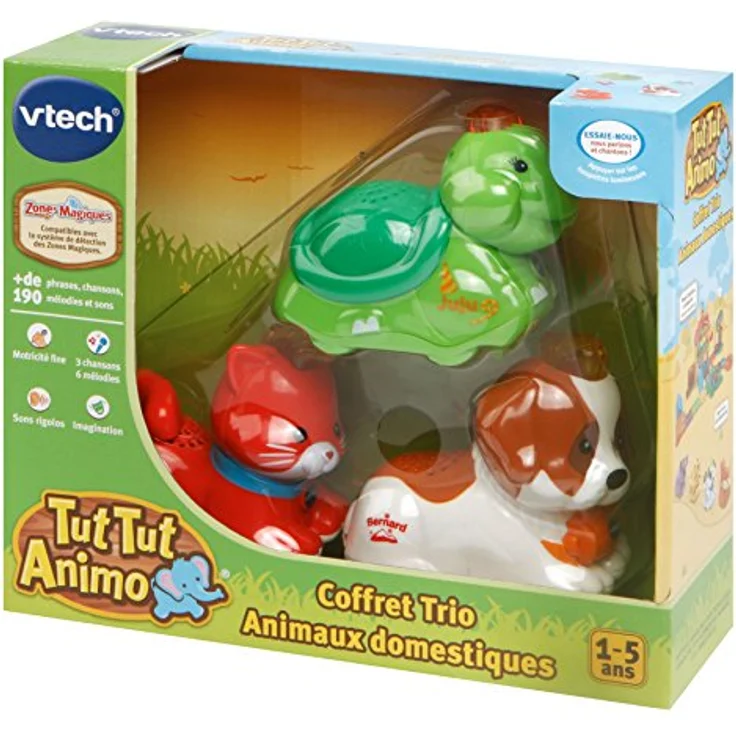 VTech Roboter interactivo 242875, interaktive Spielzeugfigur aus hochwertigem Kunststoff für Kinder ab 1 Jahr, mehrfarbig – Bild 4