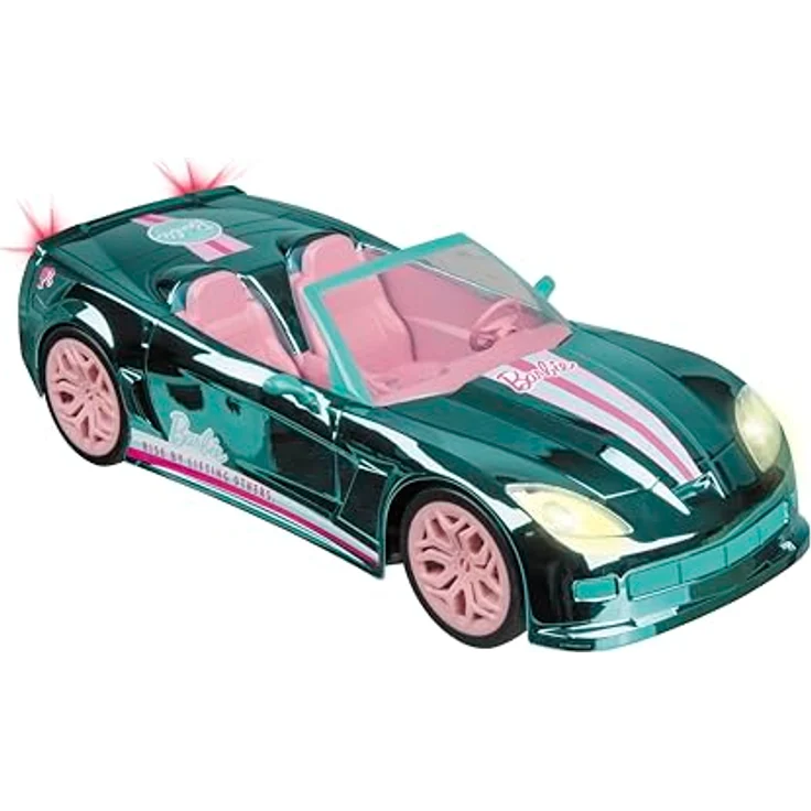 Mondo Motors - Barbie Dream Car 65th Anniversary - 2.4 GHz - ferngesteuertes Modell im Maßstab 1:14 - Leuchtende Scheinwerfer – Bild 1